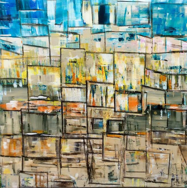 tableau ocres